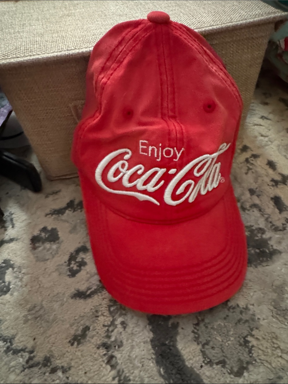 Coca Cola Red hat with White Embroidered Logo (5/$25) 🧢